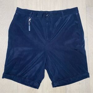 Zara mens black athletic fabric shorts size 31